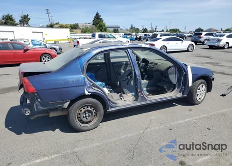 2003 Honda Civic Lx из США, поврежденный, VIN 2HGES16563H589940